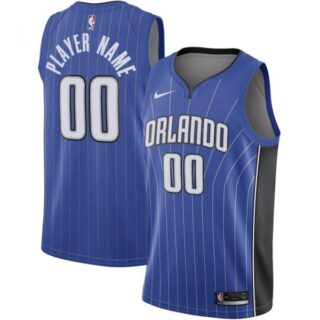 Men's Custom Orlando Magic Basketball Jersey Royal
