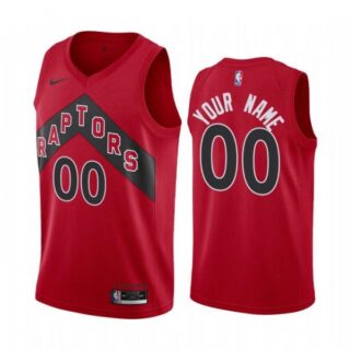 Men's Custom Toronto Raptors Basketball Jersey Red