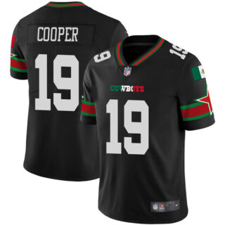 Men's Amari Cooper Dallas Cowboys Black Mexican Vapor Limited Jersey Stitched