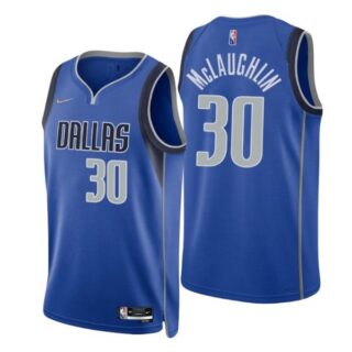 Men's Jaquori Mclaughlin Dallas Mavericks 75th Anniversary Diamond Jersey