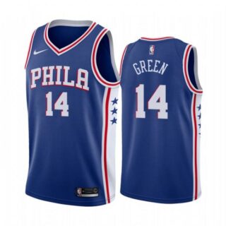 Men's Danny Green Philadelphia 76ers Basketball Jersey Blue