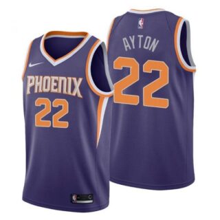 Men's Deandre Ayton Phoenix Suns Basketball Jersey Purple