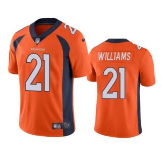 Men's K'Waun Williams Denver Broncos Limited Footbal Jersey Orange