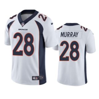 Men's Latavius Murray Denver Broncos Limited Footbal Jersey White