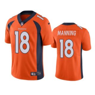 Men's Peyton Manning Denver Broncos Limited Footbal Jersey Orange