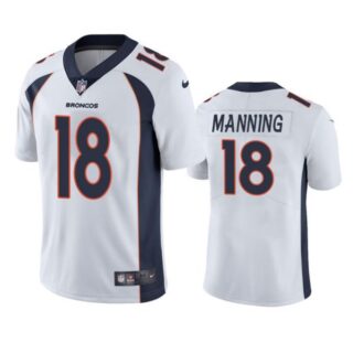Men's Peyton Manning Denver Broncos Limited Footbal Jersey White