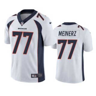 Men's Quinn Meinerz Denver Broncos Limited Footbal Jersey White