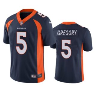 Men's Randy Gregory Denver Broncos Limited Footbal Jersey Navy