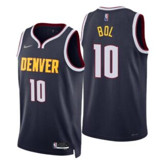 Men's Bol Bol Denver Nuggets 75th Anniversary Diamond Jersey