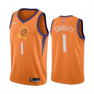 Men's Devin Booker Phoenix Suns Basketball Jersey Orange