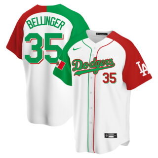 Men's Cody Bellinger Los Angeles Dodgers Cool Base Jersey Mexico Black Mexican Heritage Night