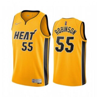 Men's Duncan Robinson Miami Heat Basketball Jersey Gold