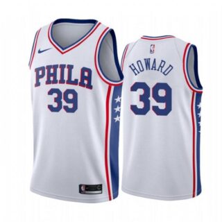 Men's Dwight Howard Philadelphia 76ers Basketball Jersey White