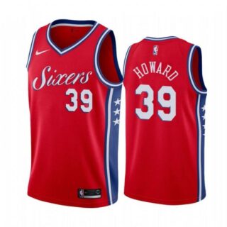 Men's Dwight Howard Philadelphia 76ers Basketball Jersey Red