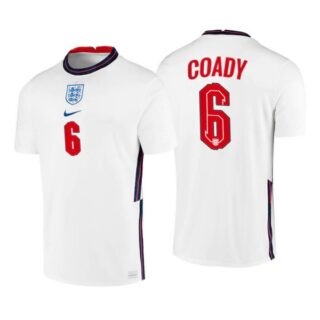 Men's Conor Coady England National White Home Jersey
