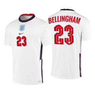 Men's Jude Bellingham England National White Home Jersey