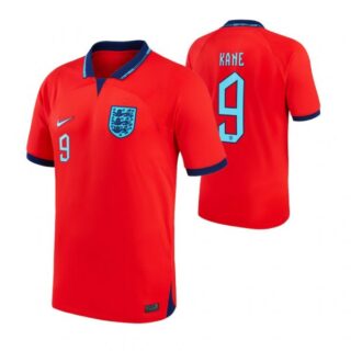 Men's Harry Kane England National Team Red Away Soccer Jersey 2022-23