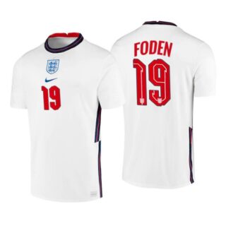 Men's Phil Foden England National White Home Jersey