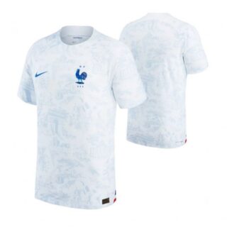 Men's France National Team White Away 2022-23 Jersey