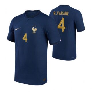 Men's Raphael Varane France National Team Navy Home 2022-23 Jersey