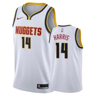 Men's Gary Harris Denver Nuggets Basketball Jersey White