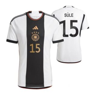 Youth Niklas Sule Germany National Team White Home Soccer Jersey 2022-23