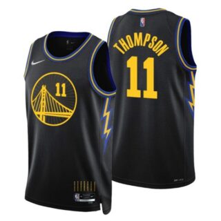 Men's Klay Thompson Golden State Warriors 75th Anniversary Diamond Jersey