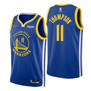 Men's Klay Thompson Golden State Warriors 75th Anniversary Diamond Jersey