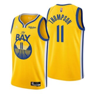 Men's Klay Thompson Golden State Warriors 75th Anniversary Diamond Jersey