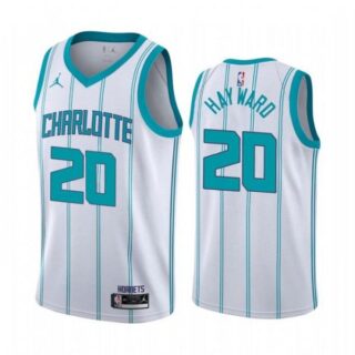 Men's Gordon Hayward Charlotte Hornets Basketball Jersey White