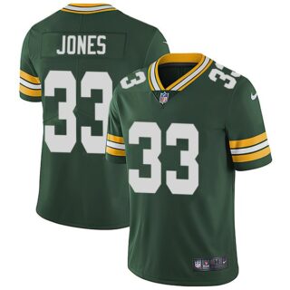 Men's #33 Aaron Jones Green Bay Packers Limited Jersey Stitched Green