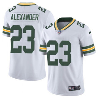 Men's #23 Jaire Alexander Green Bay Packers Limited Jersey Stitched White