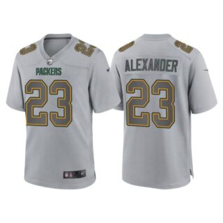 Youth Green Bay Packers Jaire Alexander Gray Atmosphere Fashion Stitched Jersey