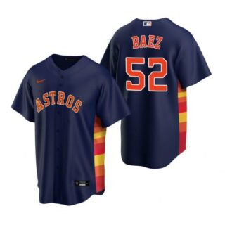 Men's Pedro Baez Houston Astros Cool Base Jersey Navy