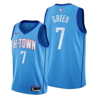 Men's Jalen Green Houston Rockets 2021 NBA Draft Jersey Blue