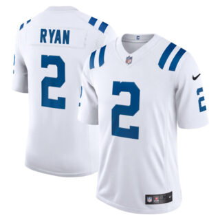 Men's Indianapolis Colts Matt Ryan White Vapor Limited Stitched Jersey
