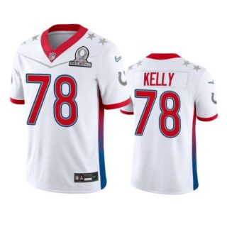 Men's Ryan Kelly Indianapolis Colts 2022 AFC Pro Bowl Stitched Jersey White