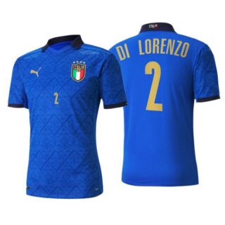 Men's Giovanni Di Lorenzo Italy National Blue Home Jersey