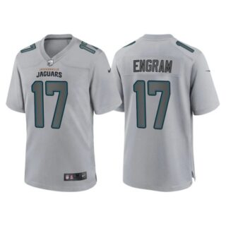 Women's Jacksonville Jaguars Evan Engram Gray Atmosphere Fashion Stitched Jersey