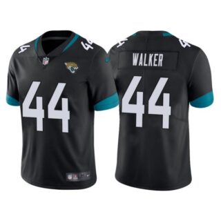 Men's Jacksonville Jaguars Travon Walker 2022 NFL Draft Stitched Jersey Black
