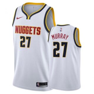 Men's Jamal Murray Denver Nuggets Basketball Jersey White