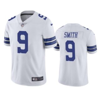 Men's #9 Jaylon Smith Dallas Cowboys Vapor Limited Jersey Stitched White