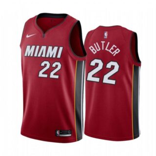 Men's Jimmy Butler Miami Heat Basketball Jersey Red