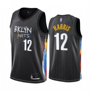 Men's Joe Harris Brooklyn Nets Basketball Jersey Black