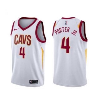 Men's Kevin Porter Jr. Cleveland Cavaliers Basketball Jersey White Association