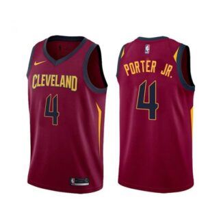 Men's Kevin Porter Jr. Cleveland Cavaliers Basketball Jersey Wine