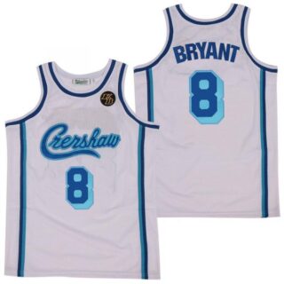 Men's Crenshaw Kobe Bryant #8 Nipsey Hussle Jersey KB Patch Stitched Crenshaw