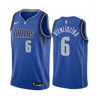 Men's Kristaps Porzingis Dallas Mavericks Basketball Jersey Blue