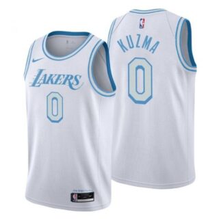 Men's Kyle Kuzma Los Angeles Lakers Basketball Jersey White City