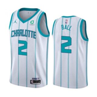 Men's LaMelo Ball Charlotte Hornets Basketball Jersey White